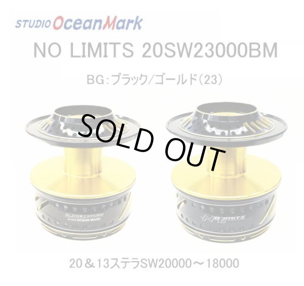 SOM NO LIMITS 20SW23000BM BG：ブラック/ゴールド（23） - ホシノ釣具