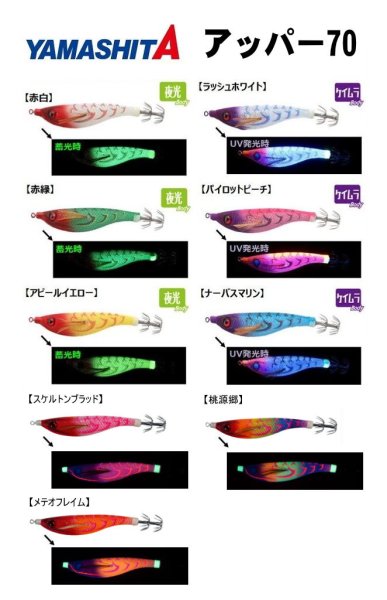 画像1: 【ドロッパ―】ヤマシタ　アッパー　70ｍｍ/2段針 (1)