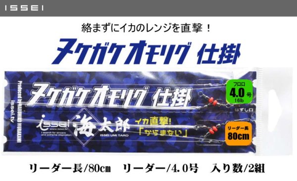 画像1: 【オモリグ】一誠　海太郎 ヌケガケオモリグ仕掛 80-4.0 (1)