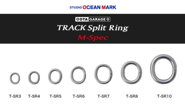 画像1: SOM　 TRACK SPLIT RING MSpec　＃3〜＃10 (1)
